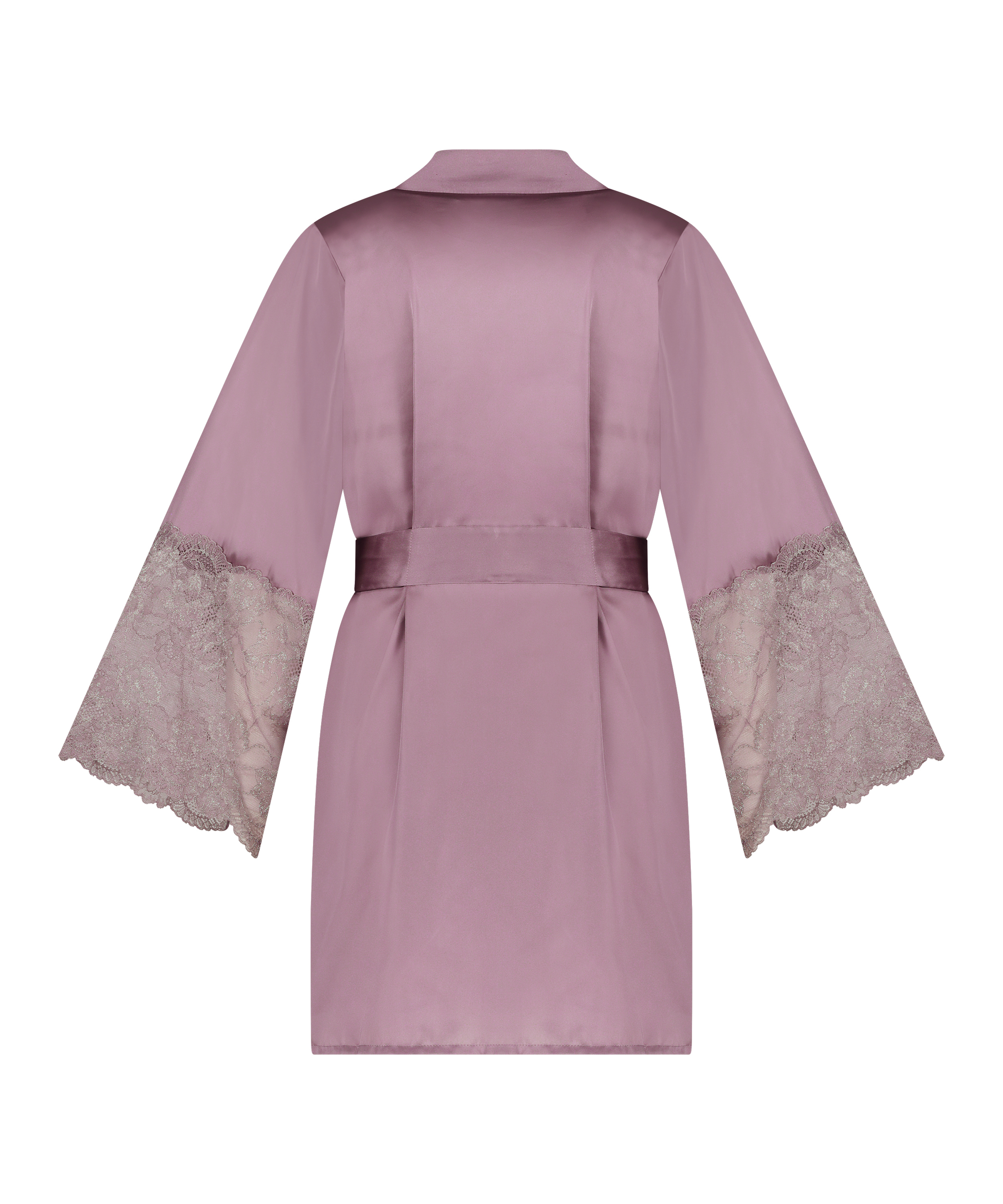 Satynowe kimono, Fioletowy, main