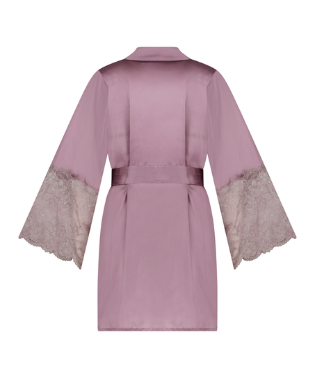 Satynowe kimono, Fioletowy