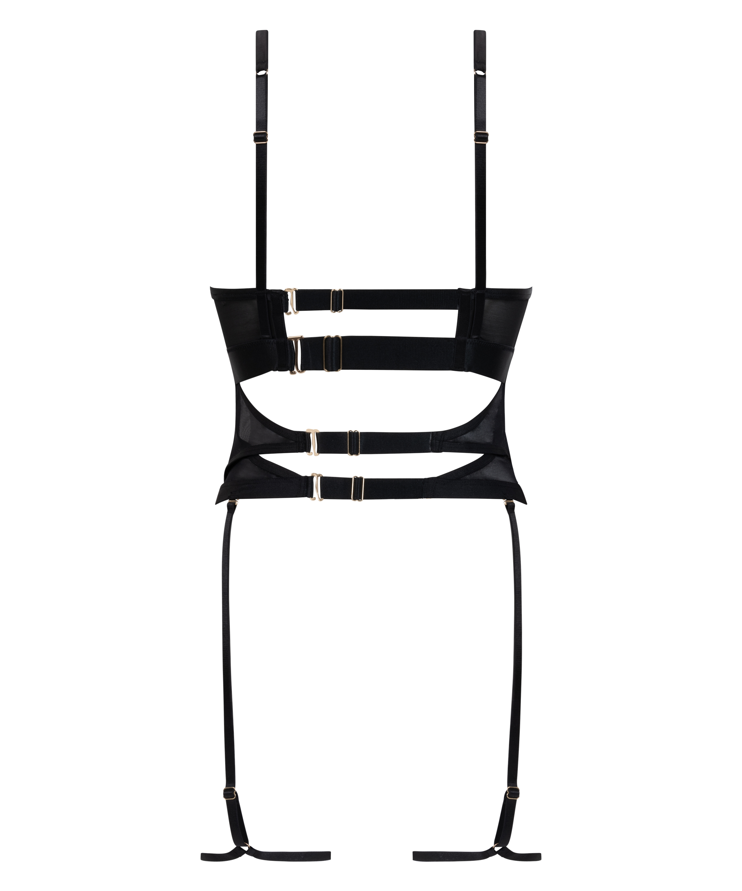 Biustonosz bustier Amari, Czarny, main