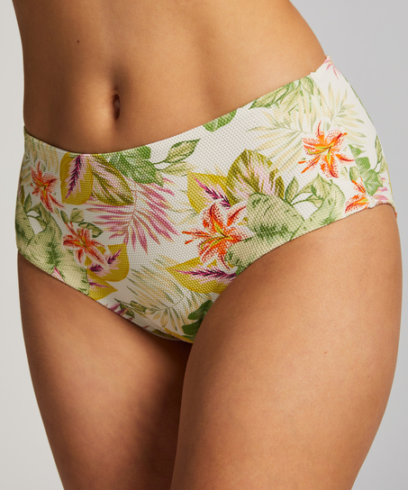 Majtki Bikini Rio Tropics, Biały