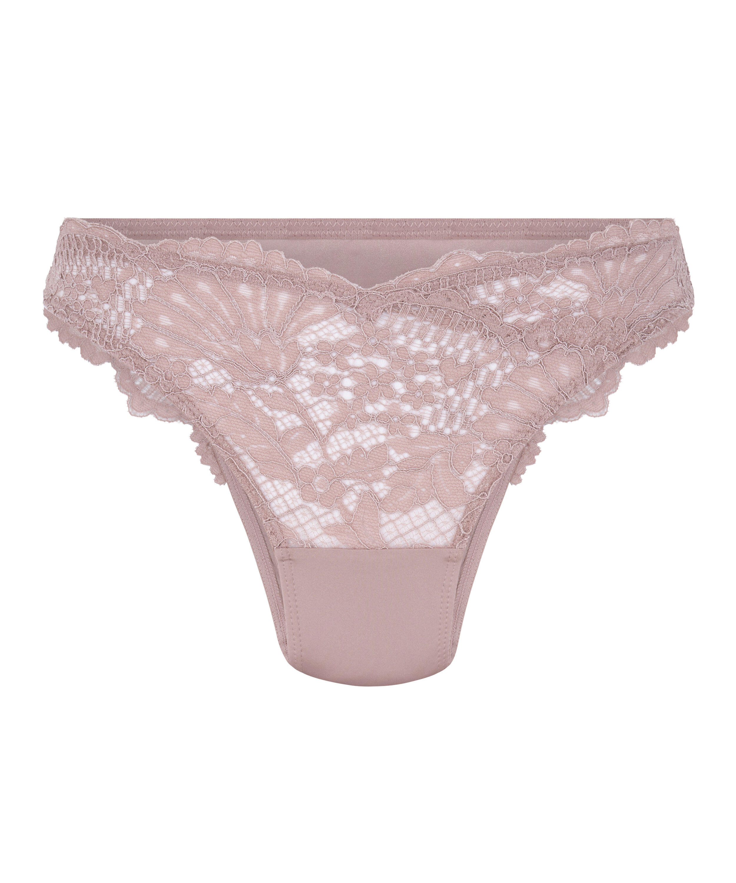 Majtki brazylijskie z wysokim wycięciem Essie, Fioletowy