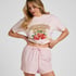 Short Poplin, R&oacute;żowy