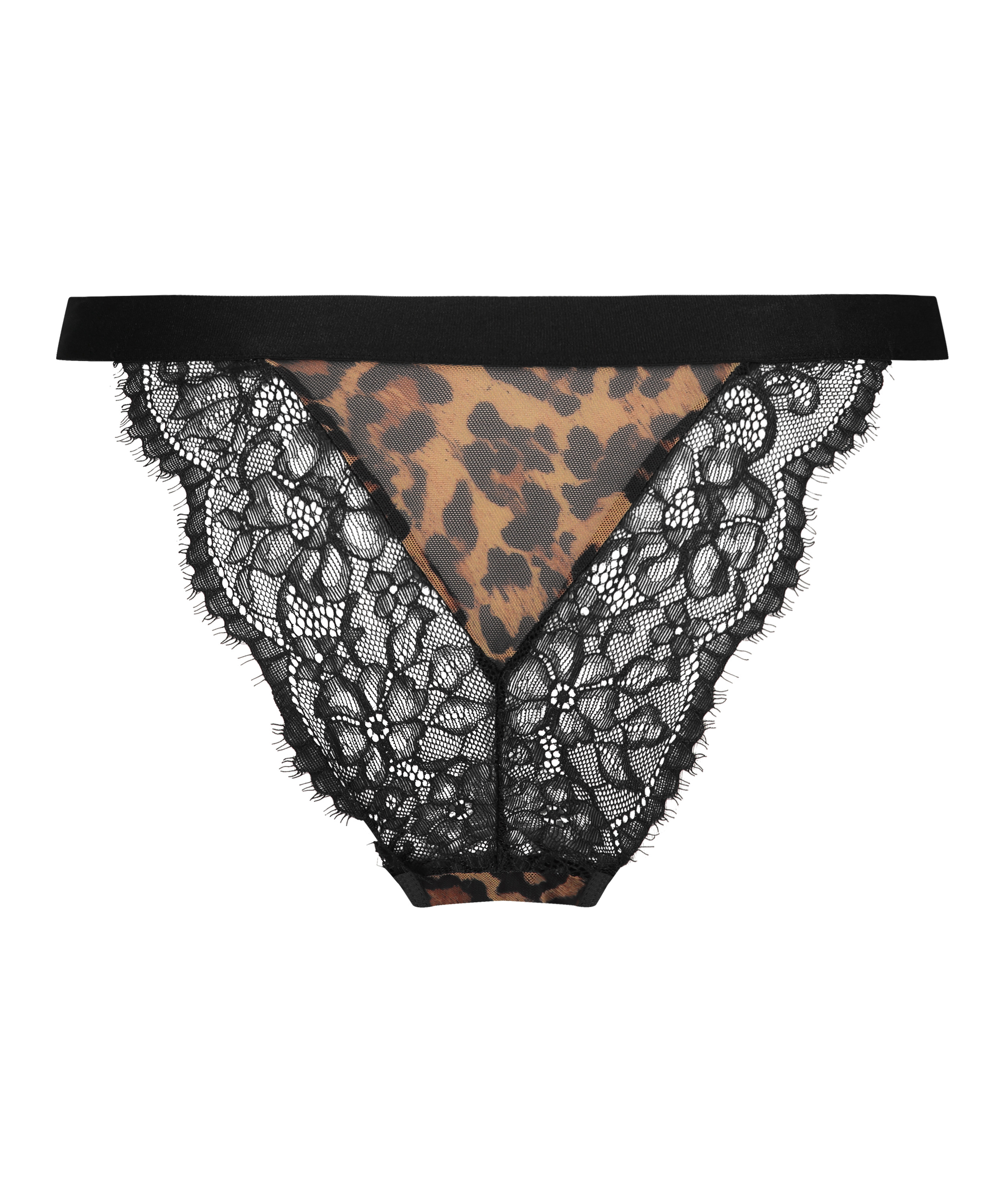 Wysoko wycięte brazyliany Evie Nyakim, Czarny, main