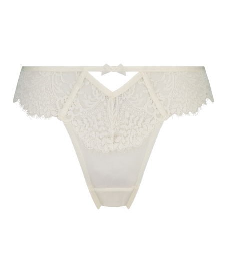 Brazyliany z wysokim wycięciem Chlo, Biały