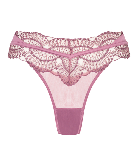 Majtki brazyliany Christine, Różowy