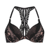 Usztywniony biustonosz push-up z fiszbinami Antonia, Czarny