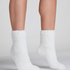 1 para skarpetki z dzianiny, Biały