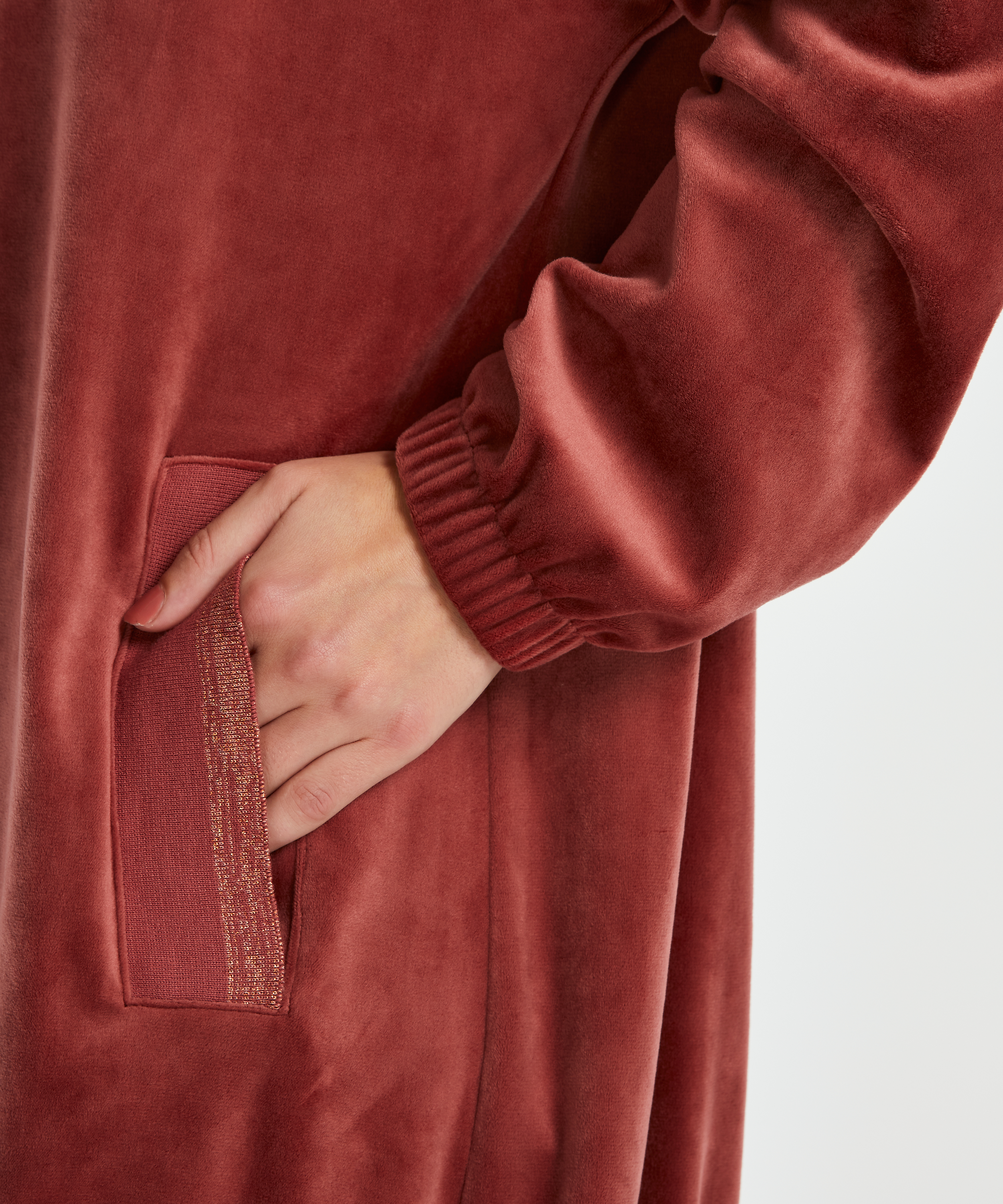 Aksamitna sukienka, Różowy, main