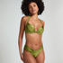Top od bikini Holbox, Zielony