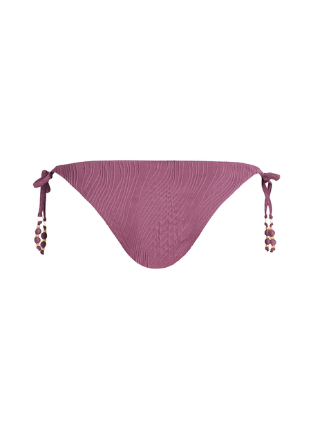 Majtki Bikini Wysoko Krojona Cozumel, Fioletowy