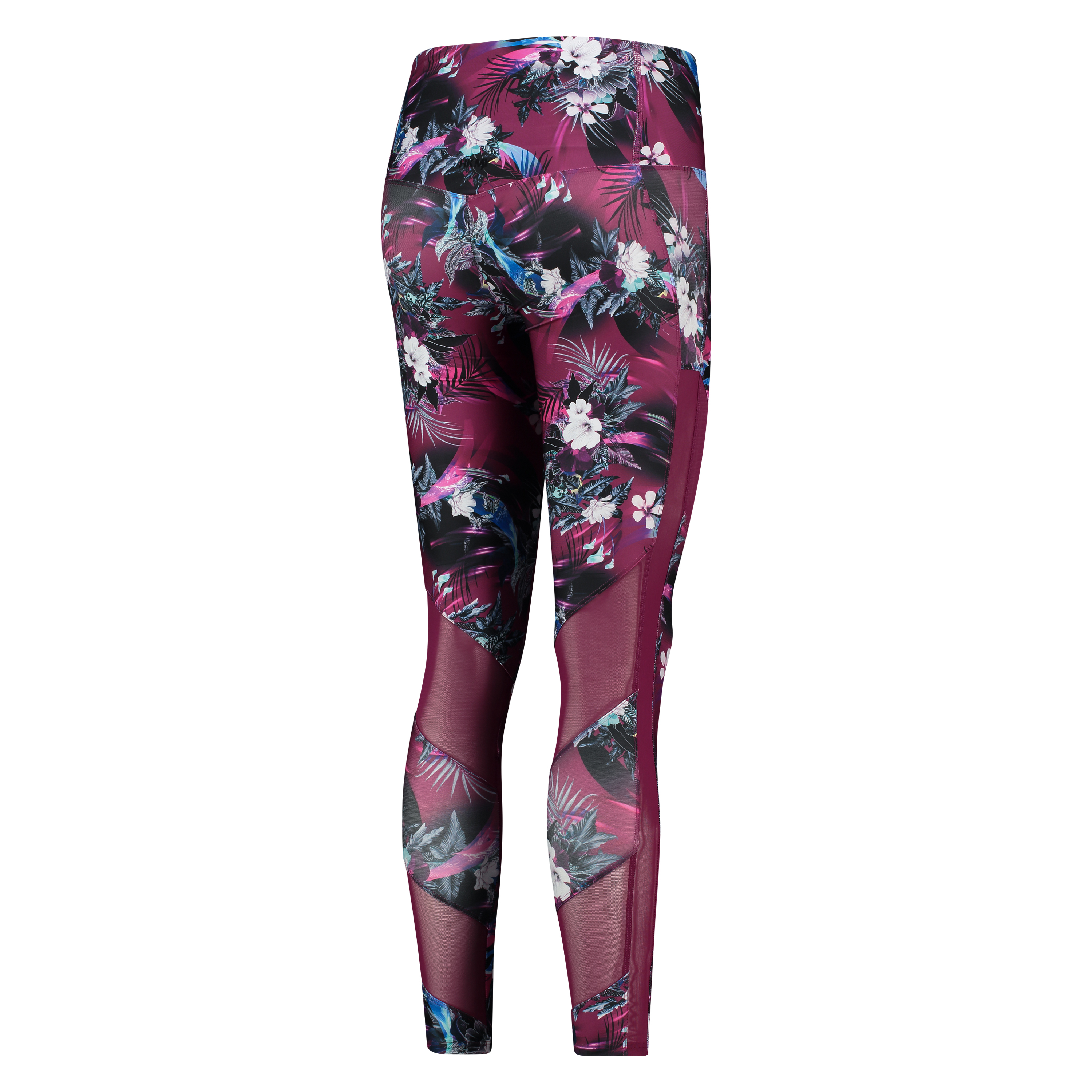 Legginsy sportowe z wysokim stanem HKMX Level 2, Fioletowy, main