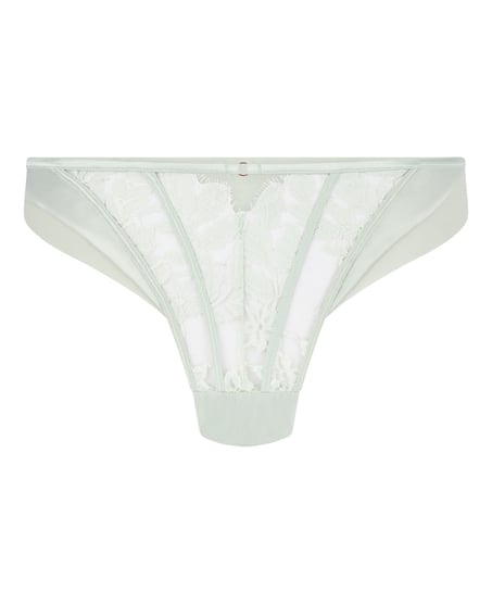 Stringi Malou z Wysokim Krojem, Zielony