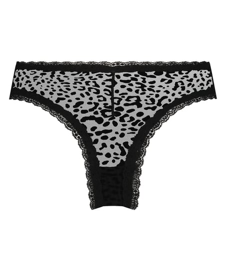 Brazyliany V-shape Zena, Czarny