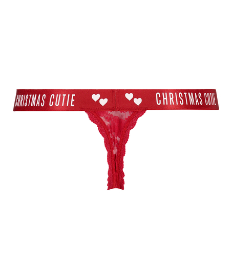 Dancer Thong, Czerwony