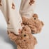 Kapcie Teddy Bear, Beżowy