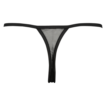 Thong Cleo tanga, Czarny