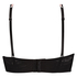 Padded underwired bra Kiara, Czarny