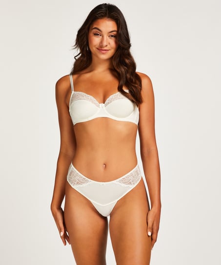 Stringi bokserki Sophie, Biały