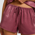 Satin Shorts Ayla, Fioletowy