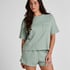 Pyjama Top Waffle, Zielony