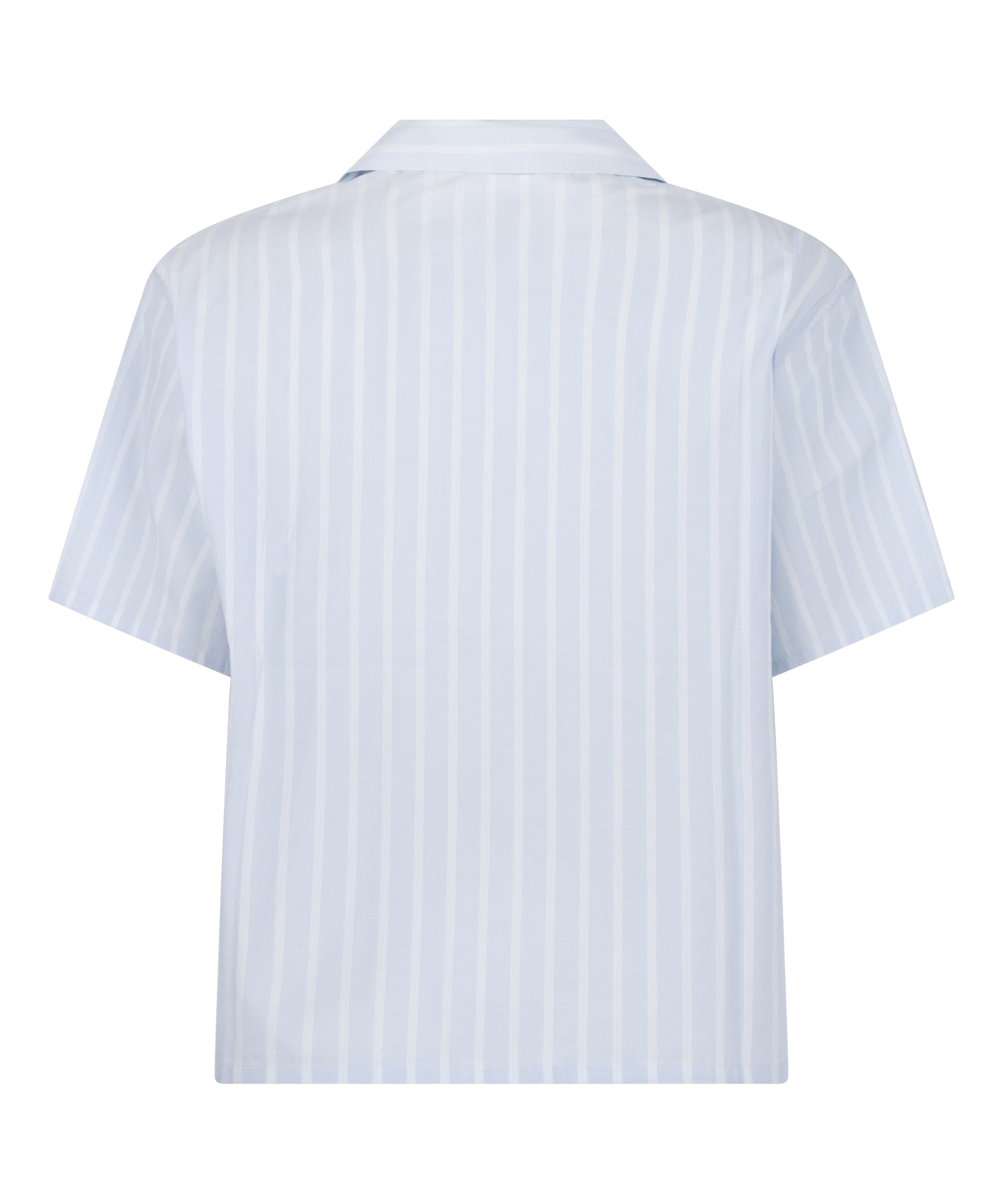 Bawełniana Kurtka w Paski, Niebieski, main