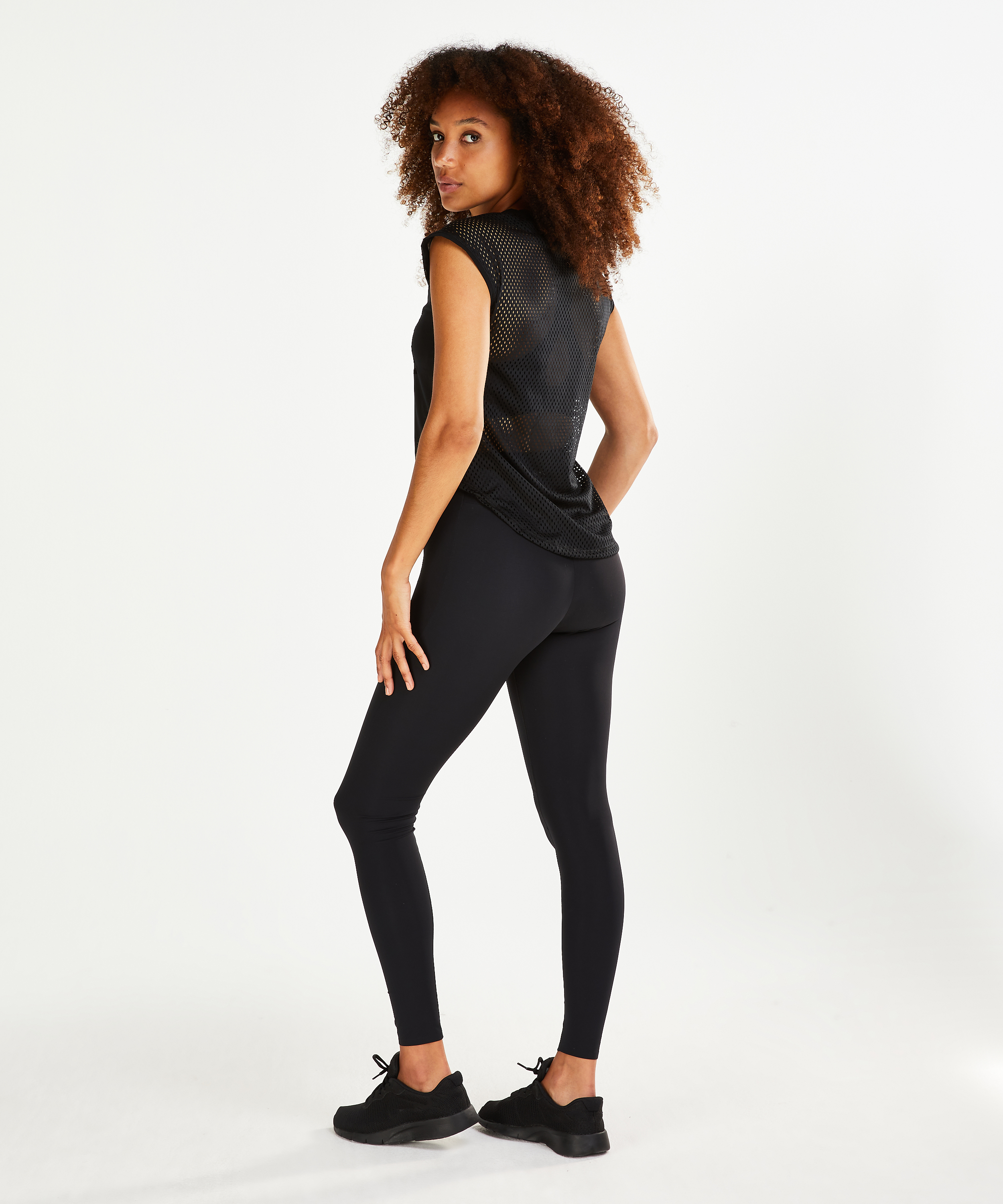 HKMX Time to shine Sports top, Czarny, main