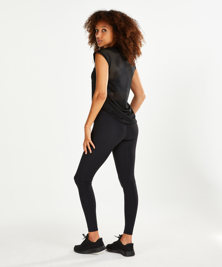 HKMX Time to shine Sports top, Czarny