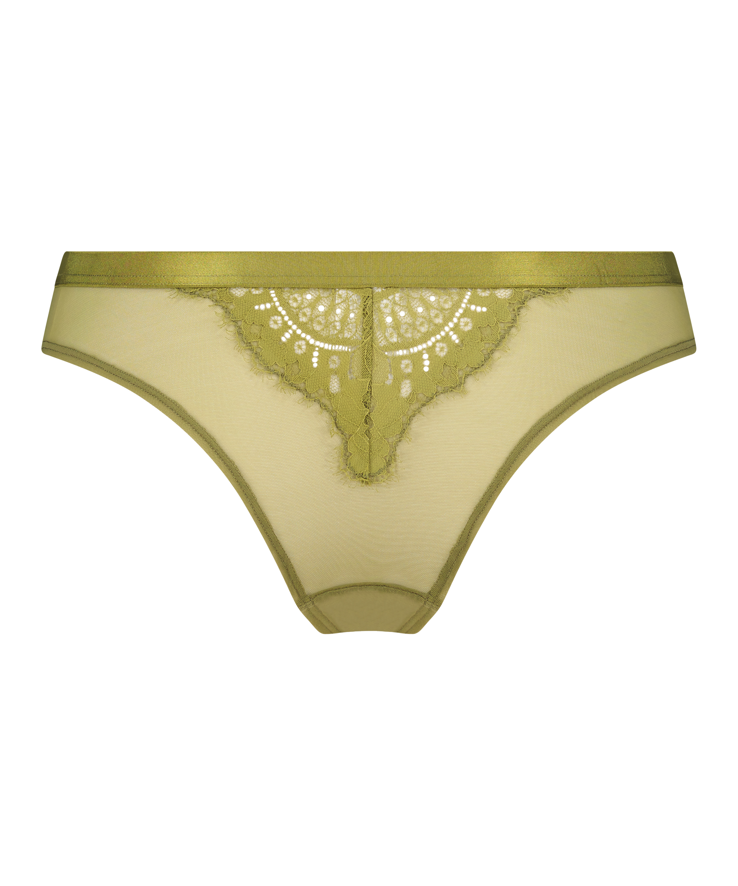 Majtki brazylijskie Amelie, Zielony, main