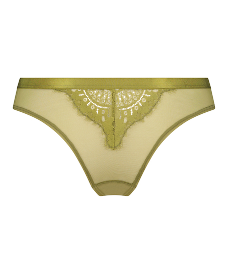 Majtki brazylijskie Amelie, Zielony