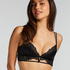 Biustonosz bralette Lainey, Czarny