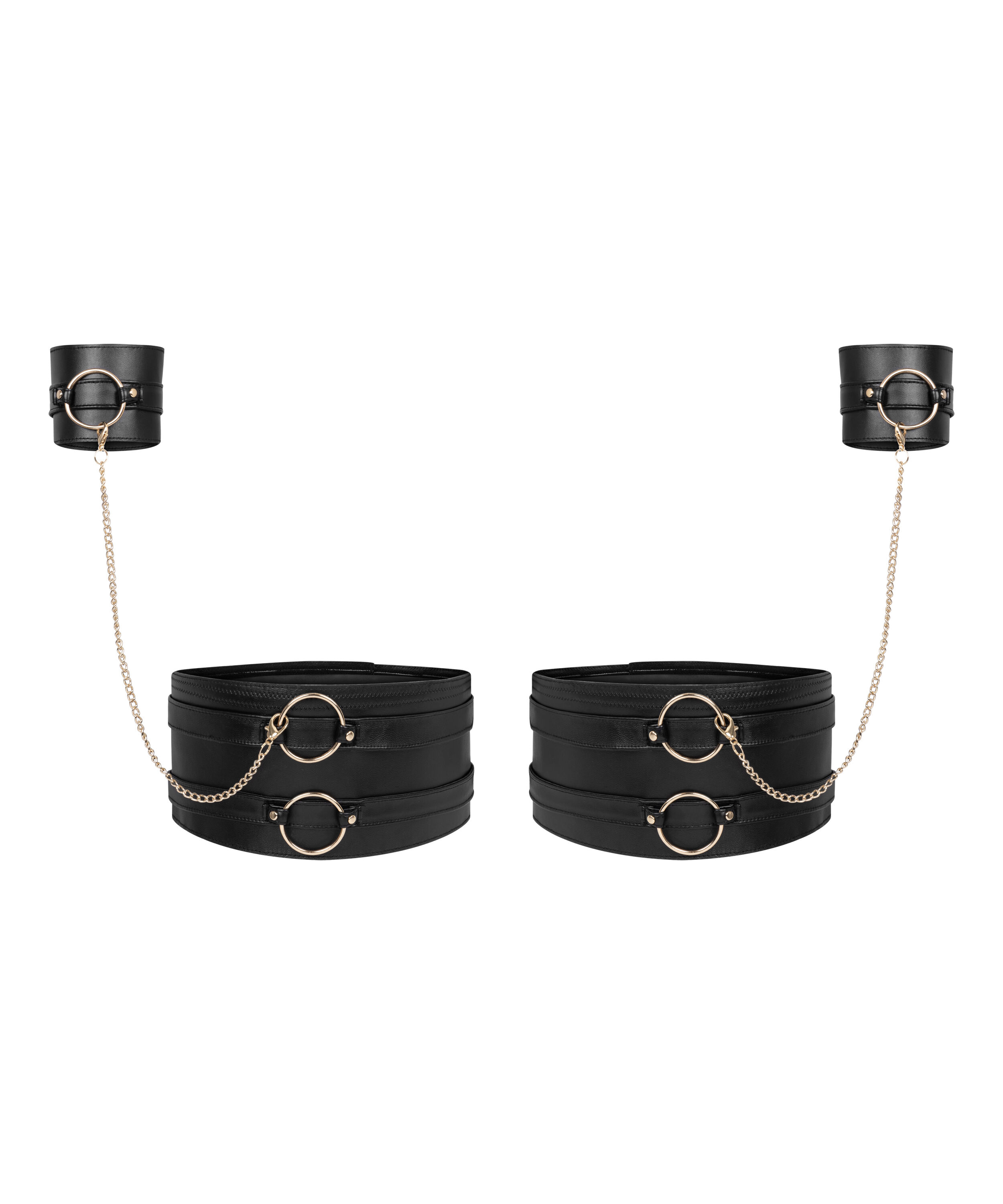 Kajdanki na nogi i ręce, Czarny