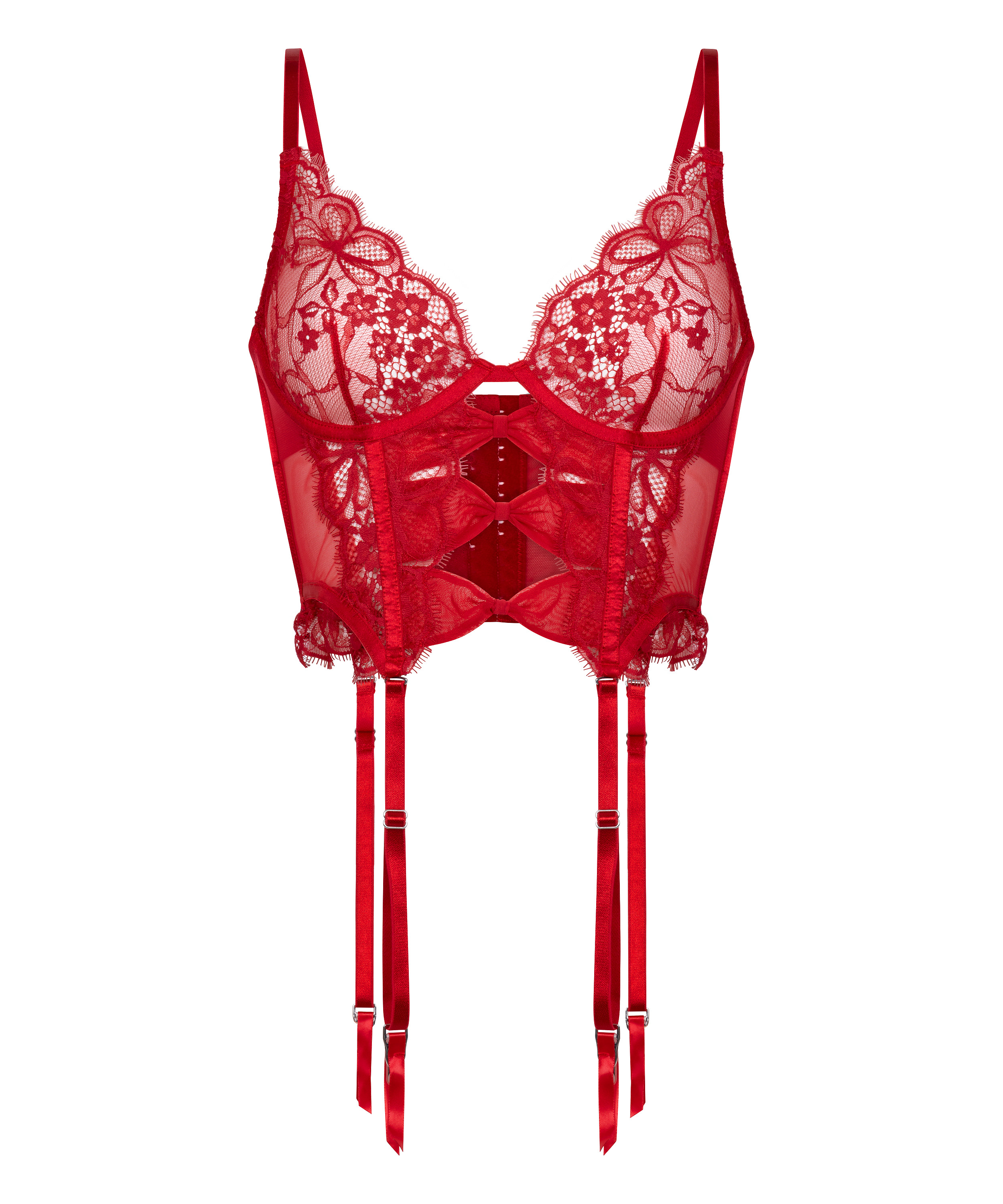Biustonosz bustier Marianna, Czerwony, main