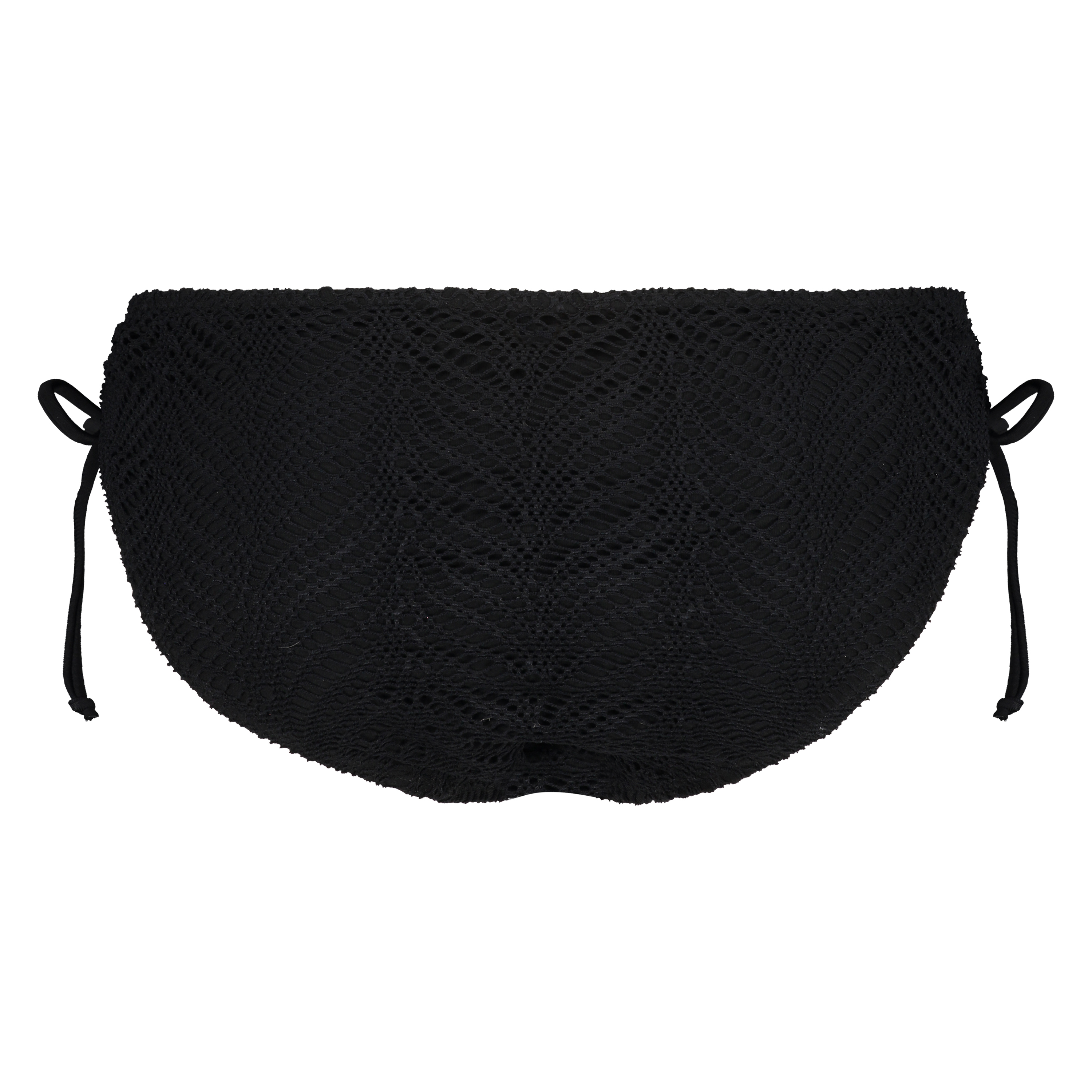 Szydełkowy d&oacute;ł od bikini Crochet, Czarny, main