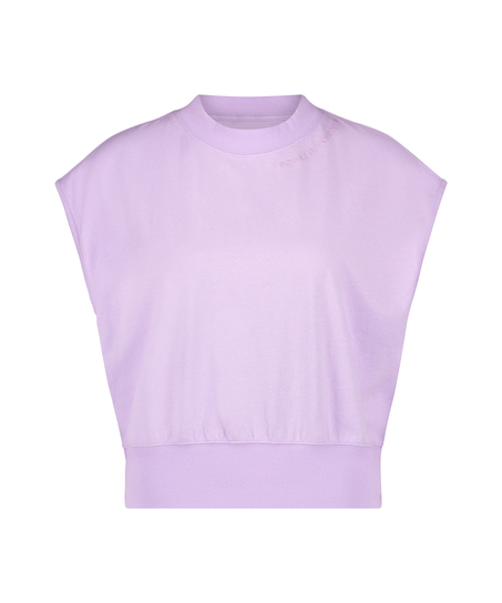 T-shirt Spill The Tea, Niebieski