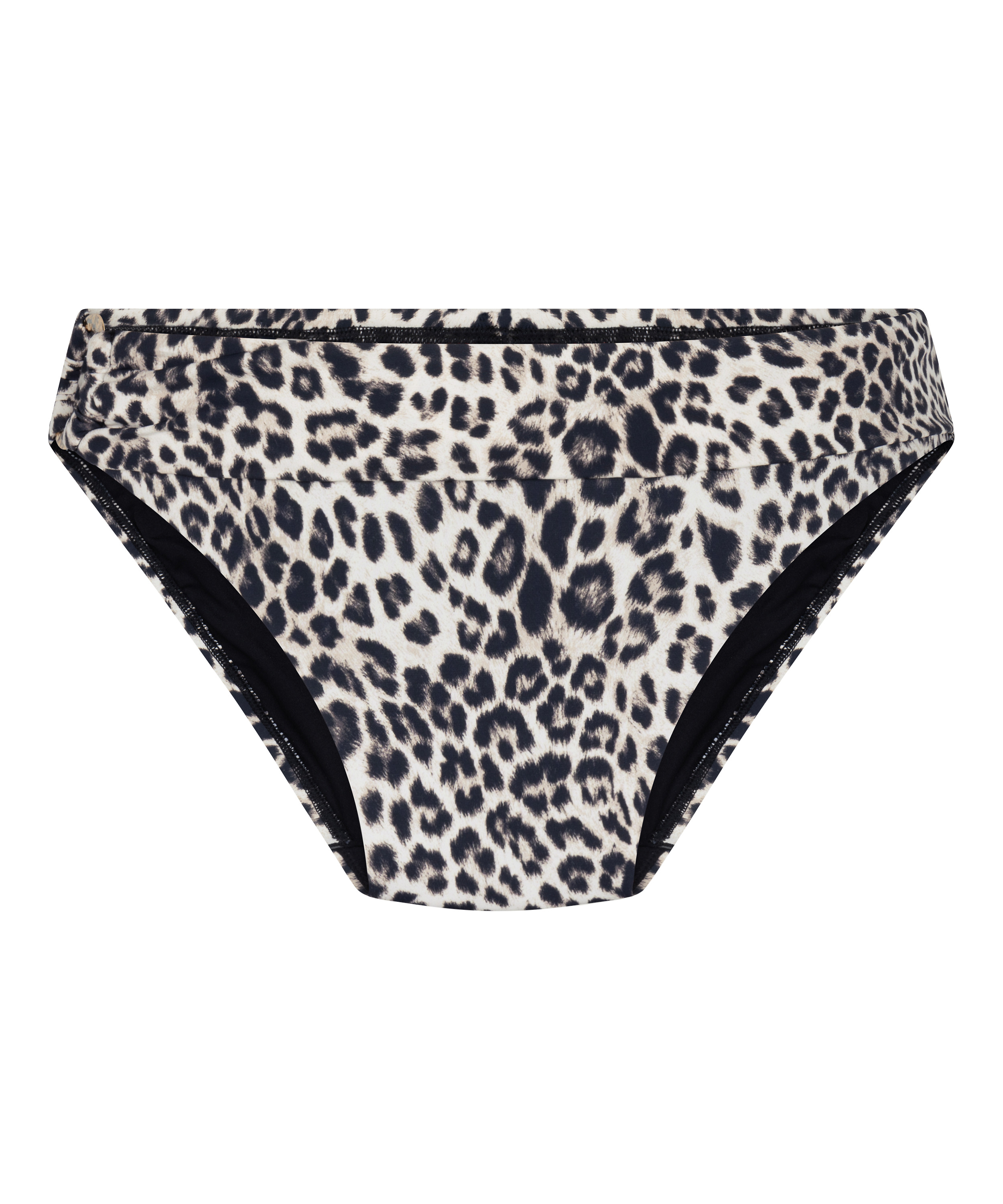 D&oacute;ł Bikini Leopard, Czarny, main