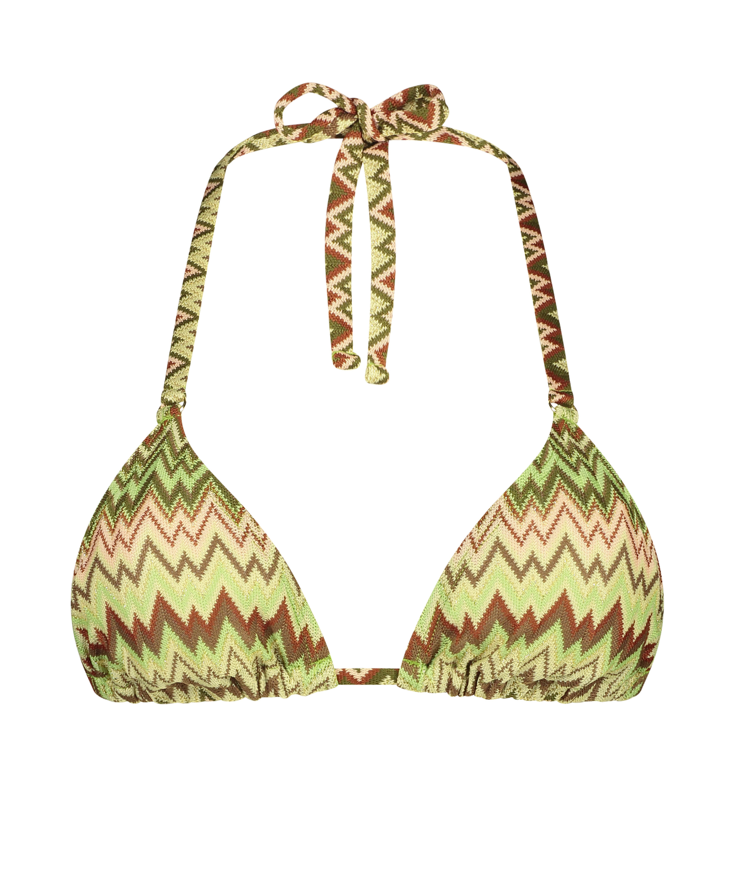 Tr&oacute;jkątny top bikini Alcapulco, Zielony, main