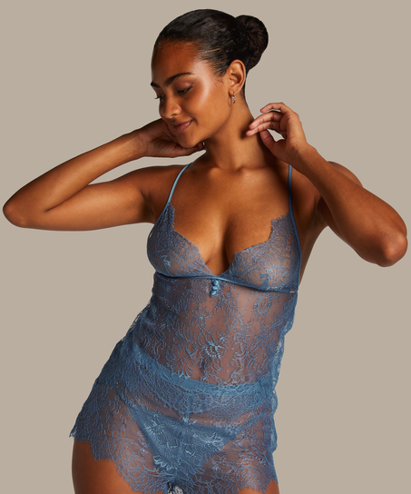 Cami Lace Delphine, Niebieski