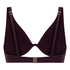 Neoprenowy top od bikini, Fioletowy