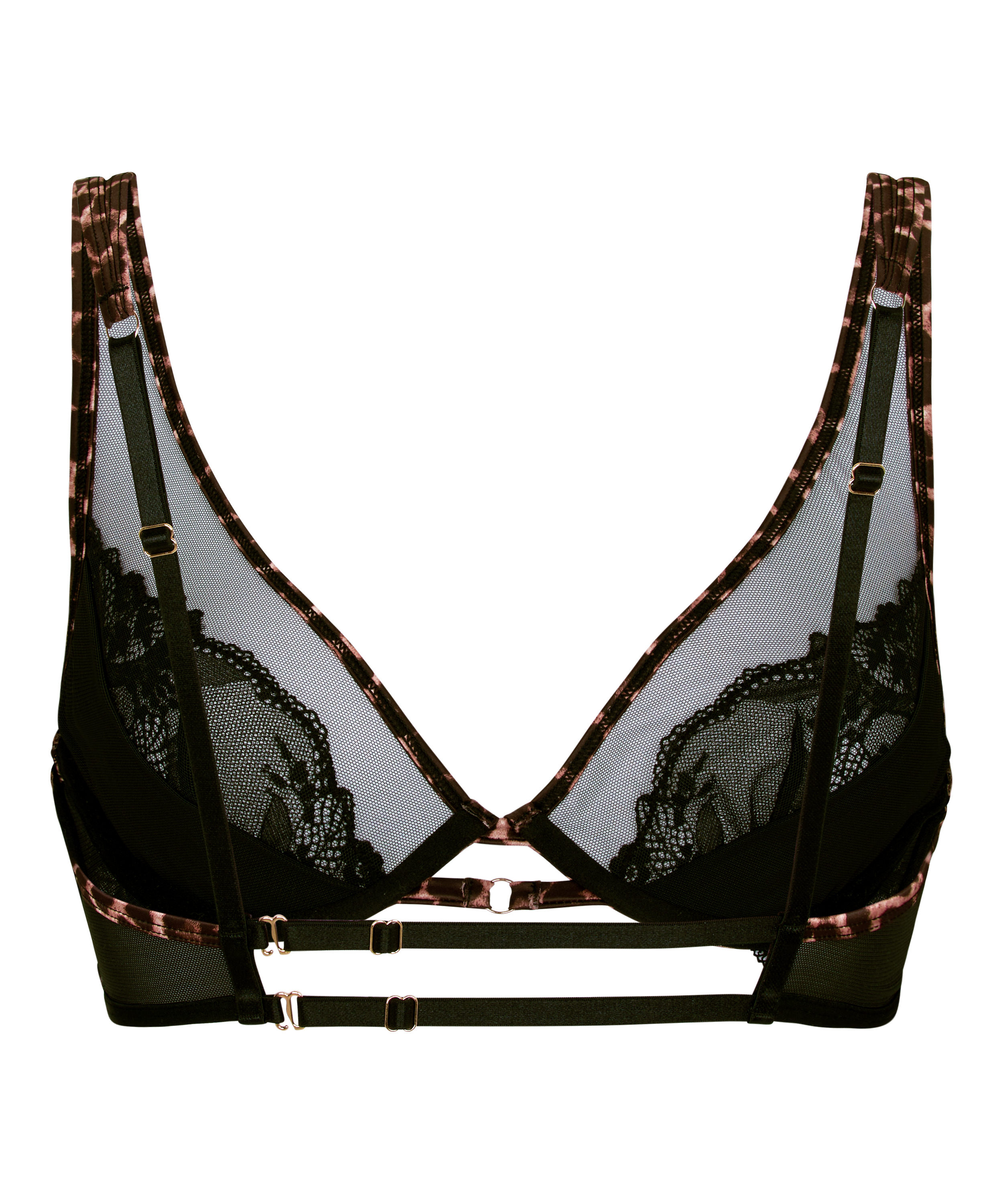 Stringi Highleg Tasha, Czarny, main