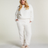 Top Snuggle Fleece, Biały
