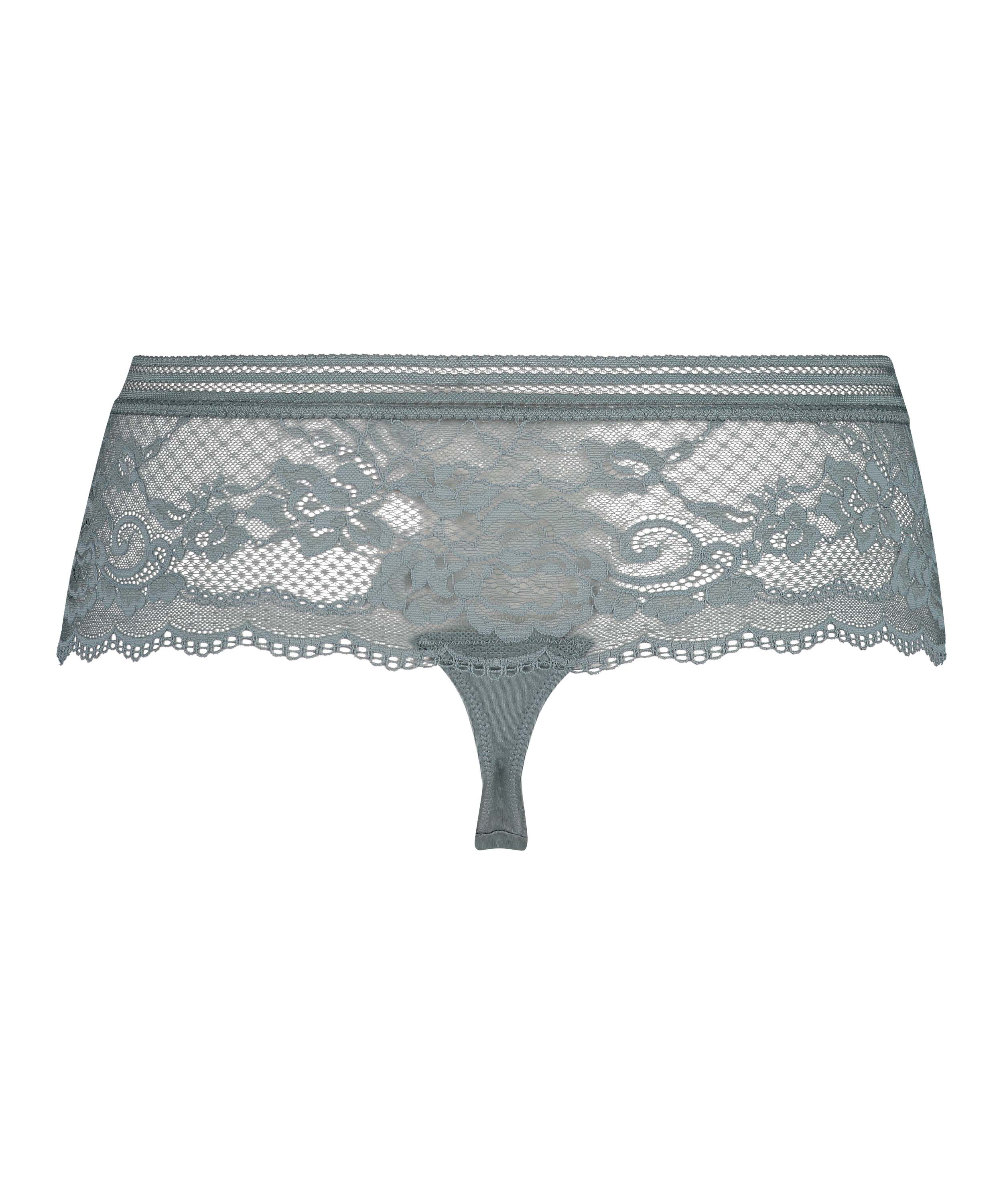 Wysoki stringi bokserki Loredana, Szary, main