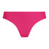 Niewidoczne pod ubraniem stringi z koronkowym tyłem, R&oacute;żowy