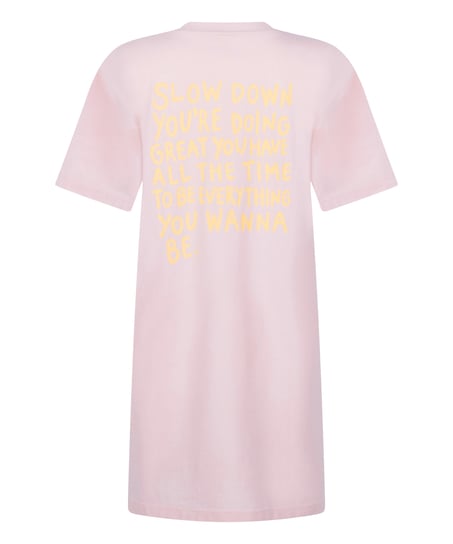 Koszula nocna, R&oacute;żowy