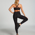 Legginsy HKMX Run Baby Run o normalnej talii, Czarny