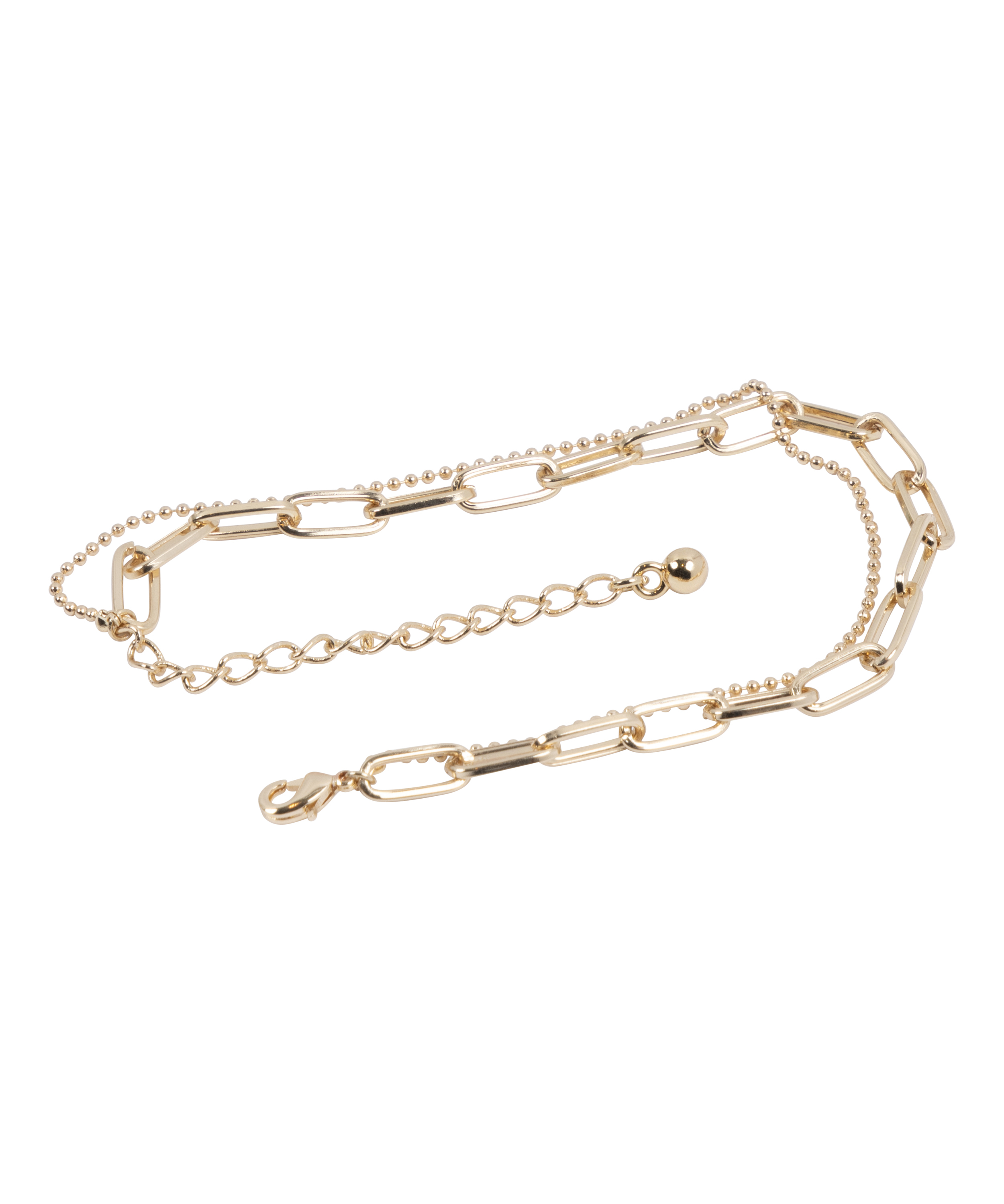 Bransoletka z łańcuszkiem, Ż&oacute;łty, main