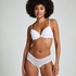 Brazyliany V-shape Mesh, Biały