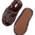 Kapcie Sztuczne Futro Leopard, Brązowy