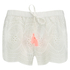 Broderie Anglaise Pyjama Shorts, Biały