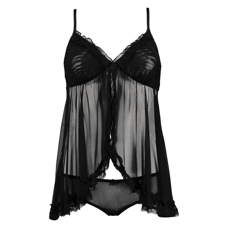 Cami Set Naomi, Czarny