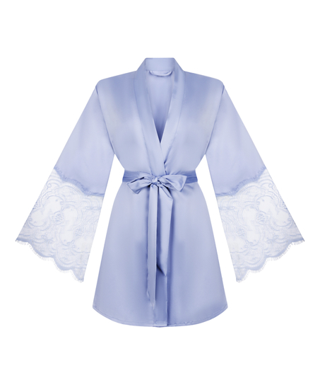 Satynowe kimono, Fioletowy